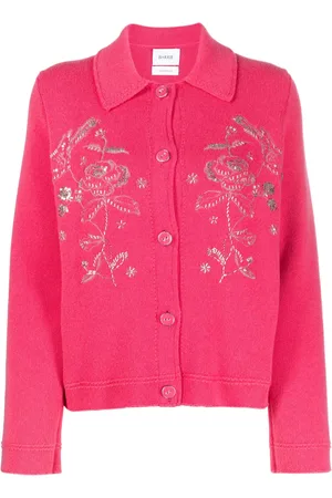 Barrie Veste à fleurs brodées