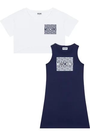 Moschino Ensemble t-shirt-débardeur à coupe crop