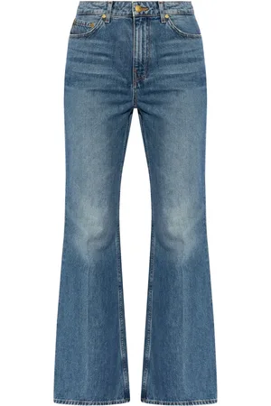ULLA JOHNSON Jean évasé Martine à taille haute