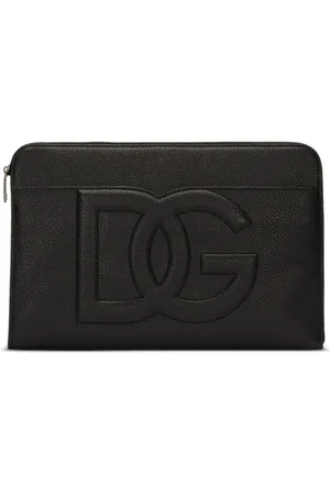 Dolce & Gabbana Grande pochette à logo embossé