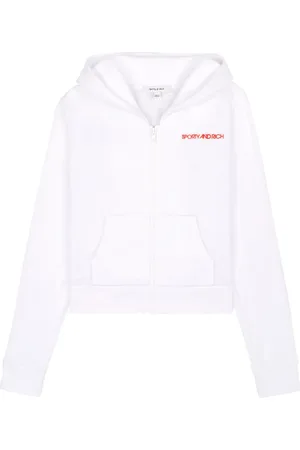 Sporty & Rich Hoodie Disco zippé