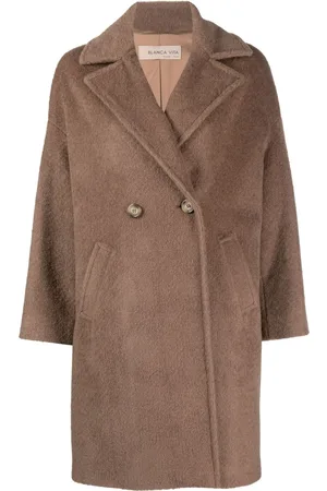 BLANCA Manteau Tuia texturé à boutonnière croisée