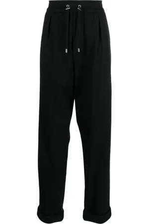 Balmain Pantalon de jogging fuselé à lien de resserrage