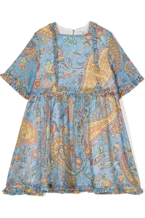 Etro Robe à motif cachemire