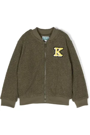 Kenzo Veste bomber à logo brodé
