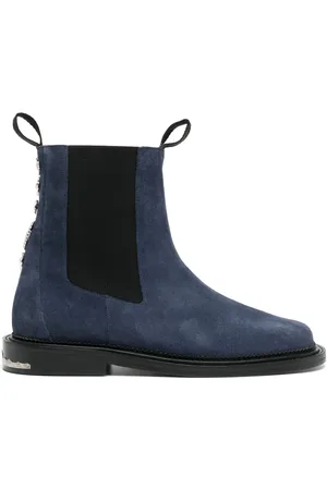 TOGA VIRILIS Bottines en daim à ornements de clous