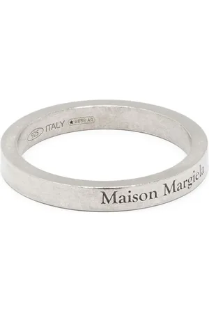 Maison Margiela Bague à logo gravé