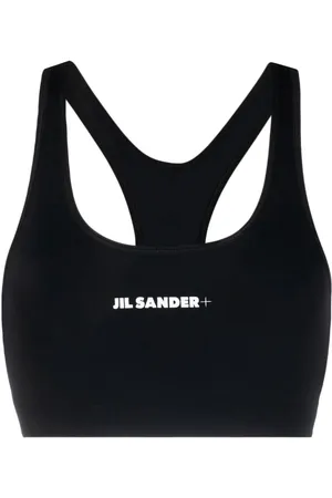 Jil Sander Brassière de sport à logo imprimé