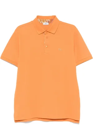 Etro Polo en piqué à design ondulé