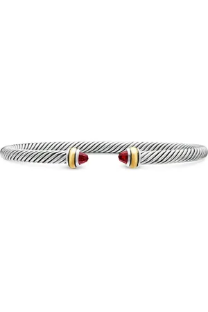 David Yurman Bracelet Classic Cable en or 14ct et sterling (4 mm)