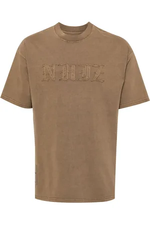 Izzue T-shirt en coton à logo appliqué