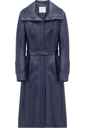 Courrèges Manteau Reedition à simple boutonnage