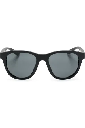 Emporio Armani Lunettes de soleil à monture ovale