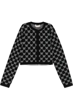Twin-Set Cardigan à logo intarsia