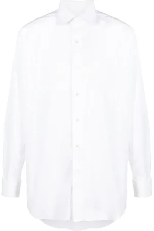 BRIONI Chemise en popeline à manches longues