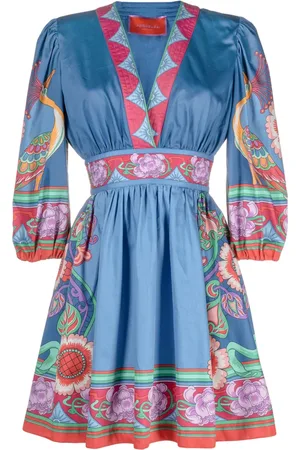 La DoubleJ Robe en coton Margherita à coupe courte