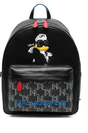 Karl Lagerfeld X Disney sac à dos à logo imprimé