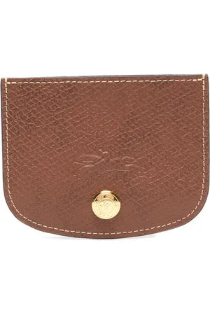 Longchamp Porte-cartes Épure à logo embossé