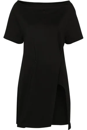 Courrèges Robe courte à coupe asymétrique