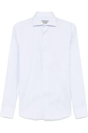 CANALI Chemise à minis carreaux