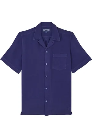 Vilebrequin Chemise en lin à manches courtes