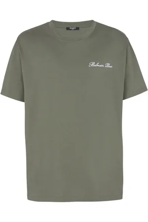 Balmain T-shirt Signature en coton