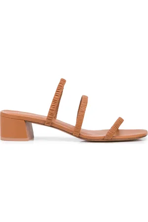 Reformation Mules Assunta 35 mm à brides
