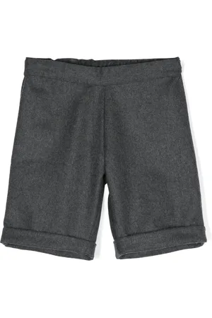 SIOLA Short en coton à effet chiné