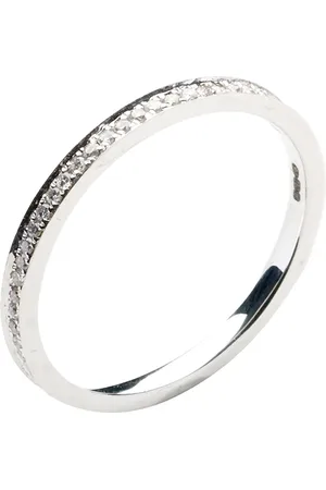ANNOUSHKA Bague Eclipse Eternity en or blanc 18ct à diamants
