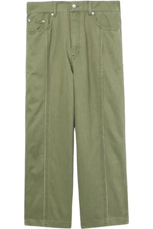 FIVE CM Pantalon en coton à coupe ample