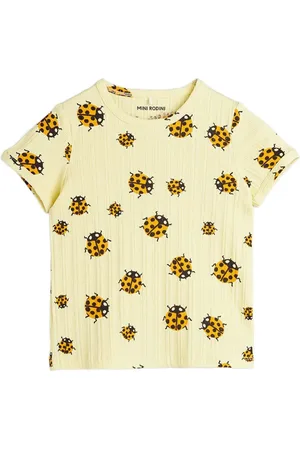 Mini Rodini T-shirt à imprimé Lady Bug