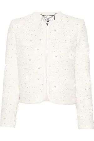 NISSA Veste à applique fleur