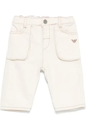 Emporio Armani Pantalon à logo brodé