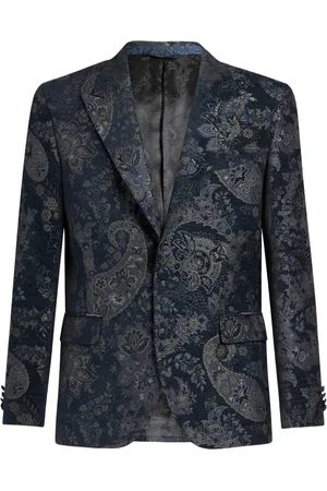 Etro Blazer à motif cachemire