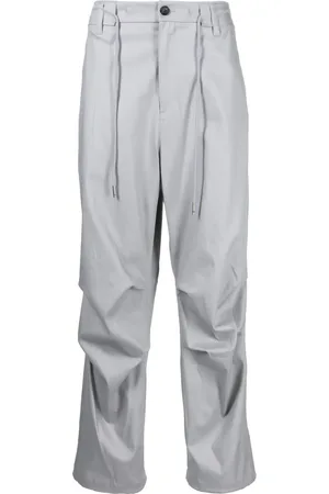 SONGZIO Pantalon droit à lien de resserrage