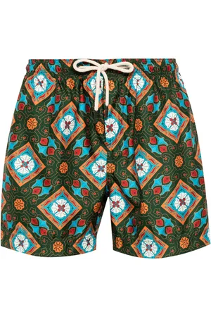 PENINSULA SWIMWEAR Short de bain à imprimé graphique