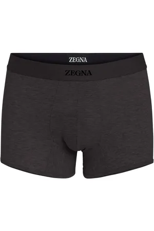 Ermenegildo Zegna Boxer en coton à taille logo
