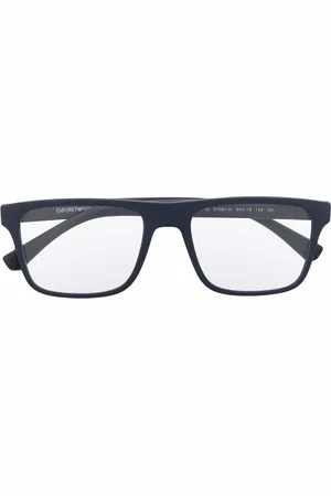 Emporio Armani Lunettes de soleil à monture rectangulaire