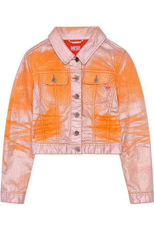 Diesel Veste crop De-Slimmy en jean