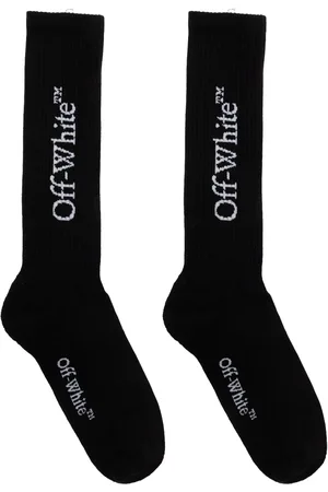 OFF-WHITE Chaussettes à détail de slogan