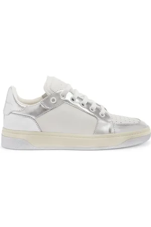 Giuseppe Zanotti Baskets en cuir à patch logo