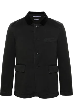 Thom Browne Veste en coton à design structuré