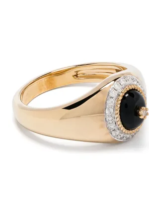 YVONNE LÉON Chevalière Mini Chevalière Pompadour en 9ct