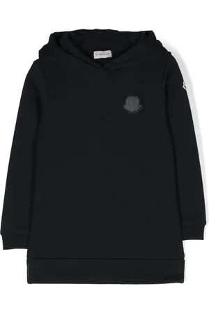 Moncler Robe longue en coton