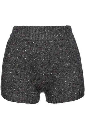 Pinko Short en maille à sequins