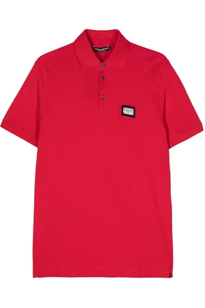 Dolce & Gabbana Polo à plaque logo