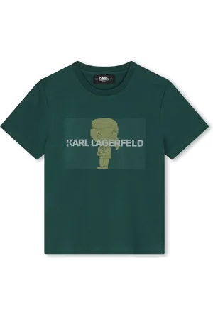 Karl Lagerfeld T-shirt en coton à imprimé graphique