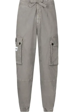Dolce & Gabbana Pantalon cargo en coton à patch logo