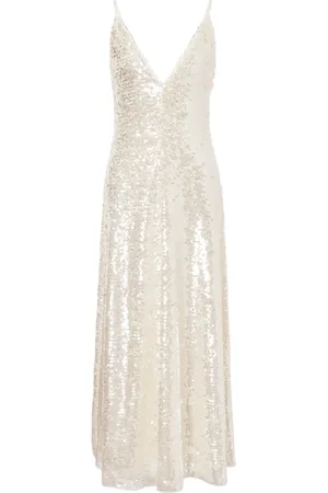 Serafini Robe longue à sequins