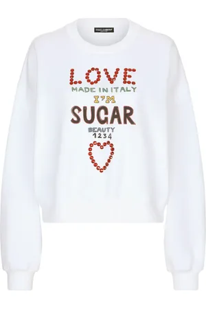 Dolce & Gabbana Sweat à ornements en cristal